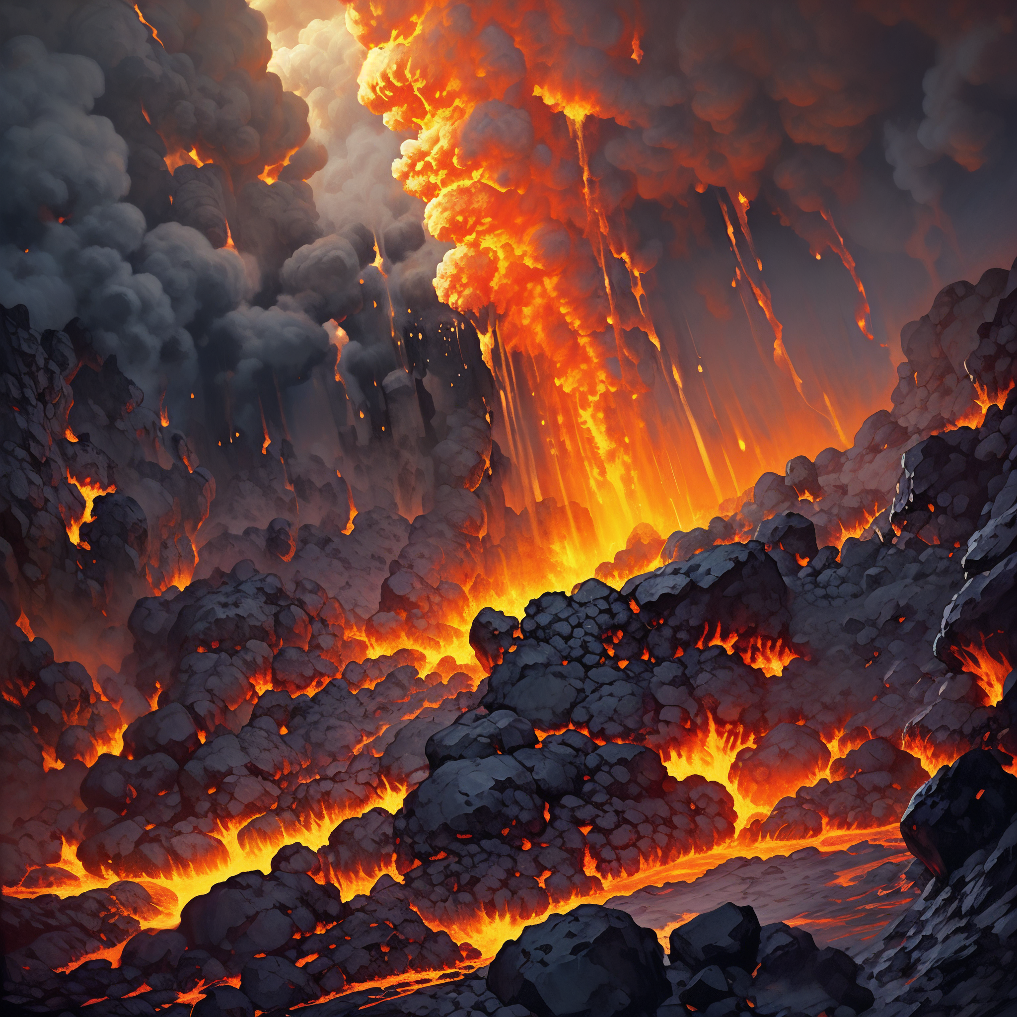 火山(火山岩) 火山(火山岩)