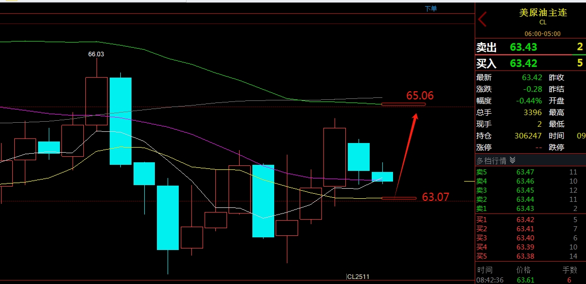 美原油(美原油2512) 美原油(美原油2512)